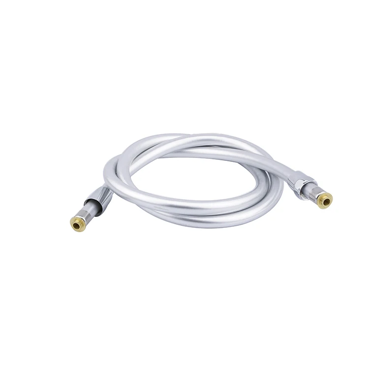 
high quality Non-toxic Leakproof Handheld Shower Head Hose Flexible Anti-kink Pvc Silver Grey Shower Hose 