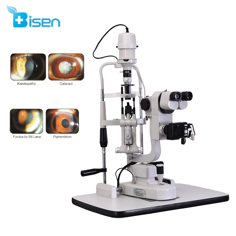 BS-SLM-4ER серии Galileo стиль щелевой лампы с внешний цифровой камеры для