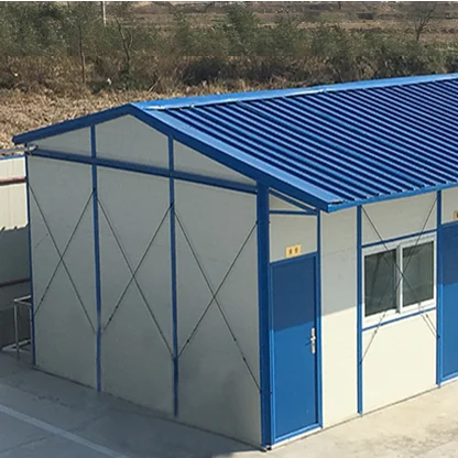 Prefabricated Building Temporary Housing K-type Large Prefabricated Steel Frame House For Sale