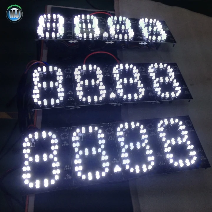 4inch 88.88 White 7 Segment LED Fuel Price Sign