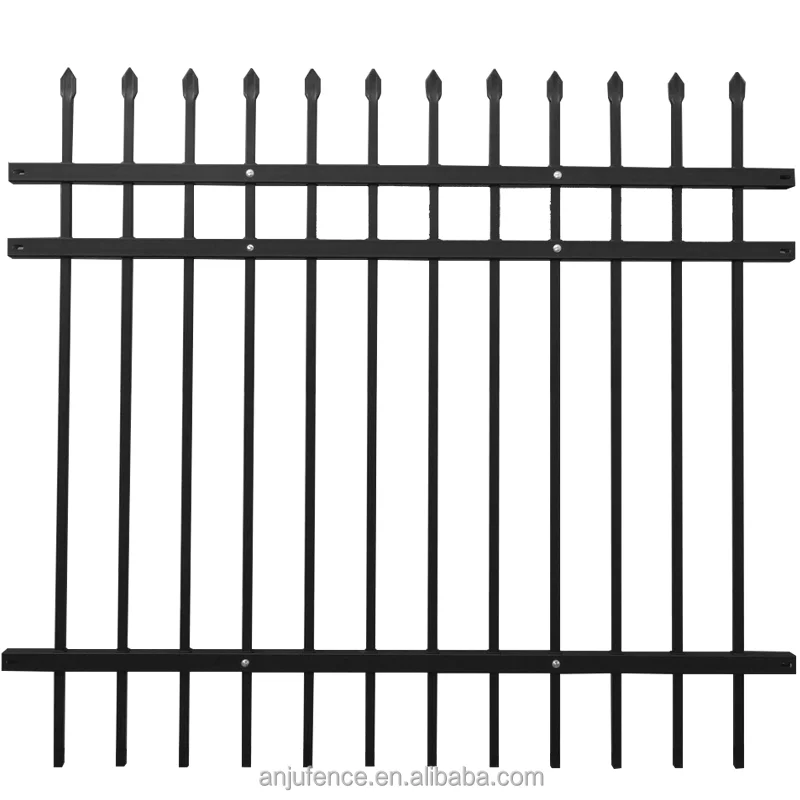 
Custom made High quality aluminum picket fence 