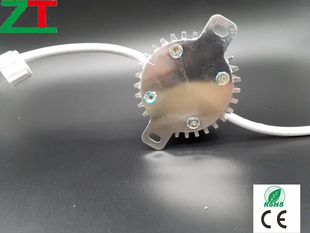 
DC24V IP 67 led point pixel light with aluminum base and diamond cut surface for building decorations or led pixel 