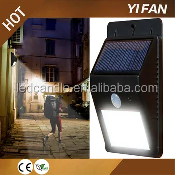 
Chinese bazaar PIR Solar Powered Decorative led street light 