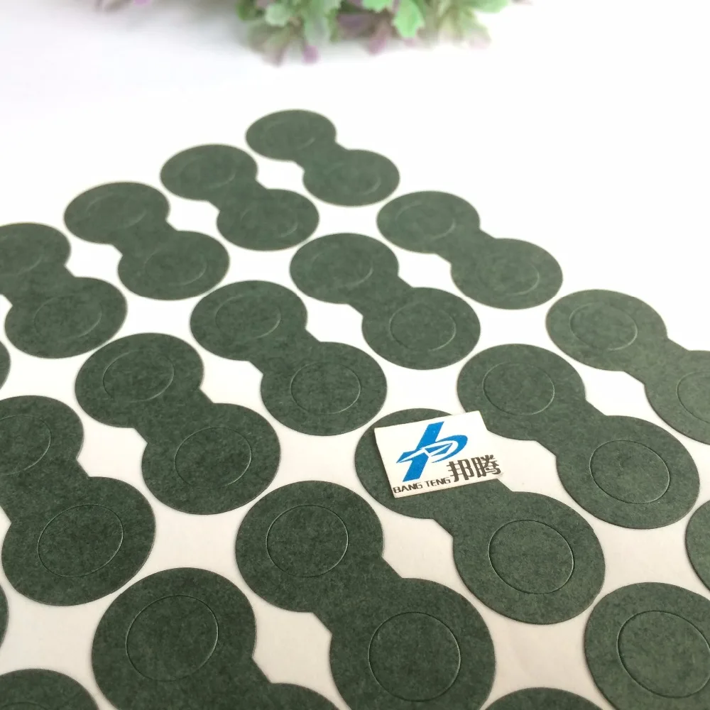 18650 lithium battery Washer Single Adhesive Barley Paper For Insulating Paper Spacer Flame Retardant Highland Barley Paper