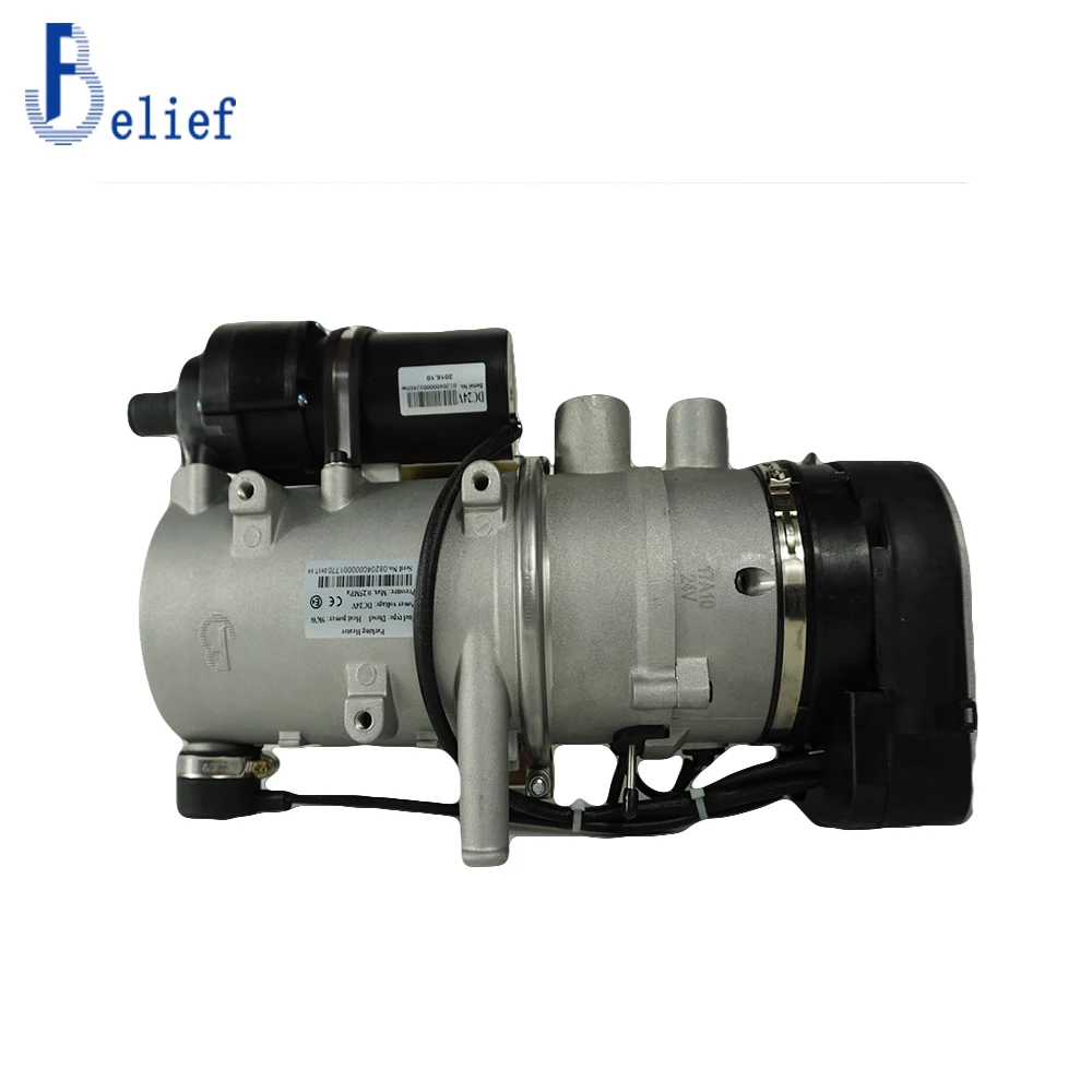 Belief 9KW 24V/12V Diesel Coolant Parking Heater for Yacht Bus Truck caravan