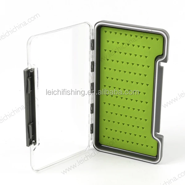 High walls easy grip foam fly box for fly fishing