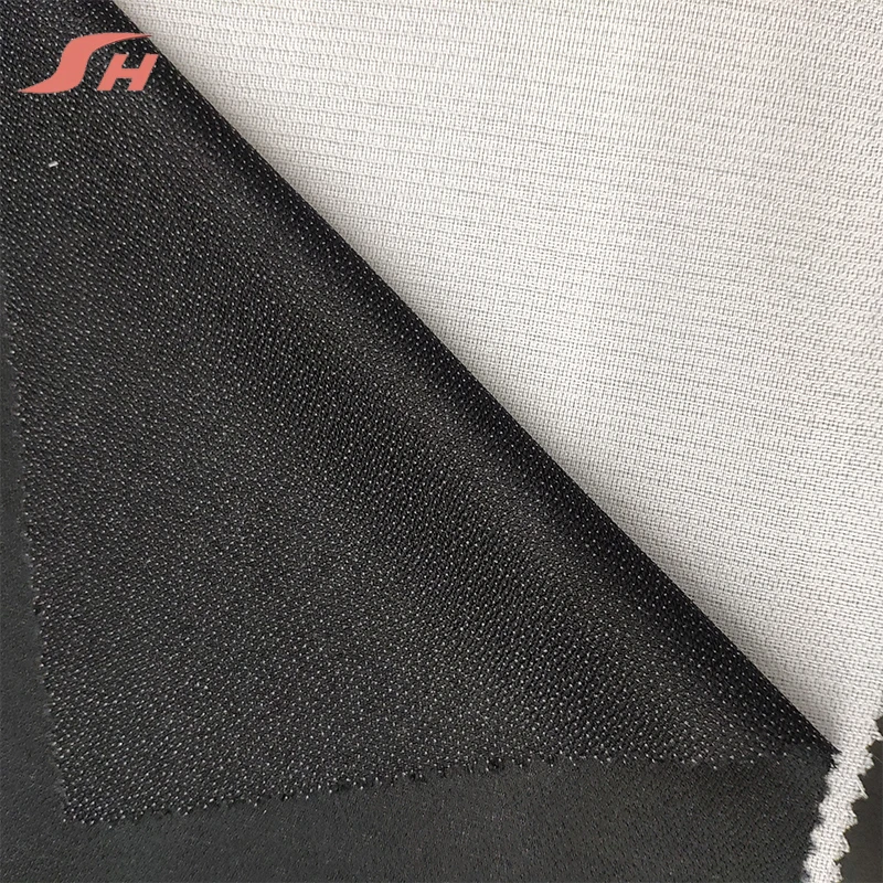 
Wholesale china factory 100D woven garment fabric interlining for cap 