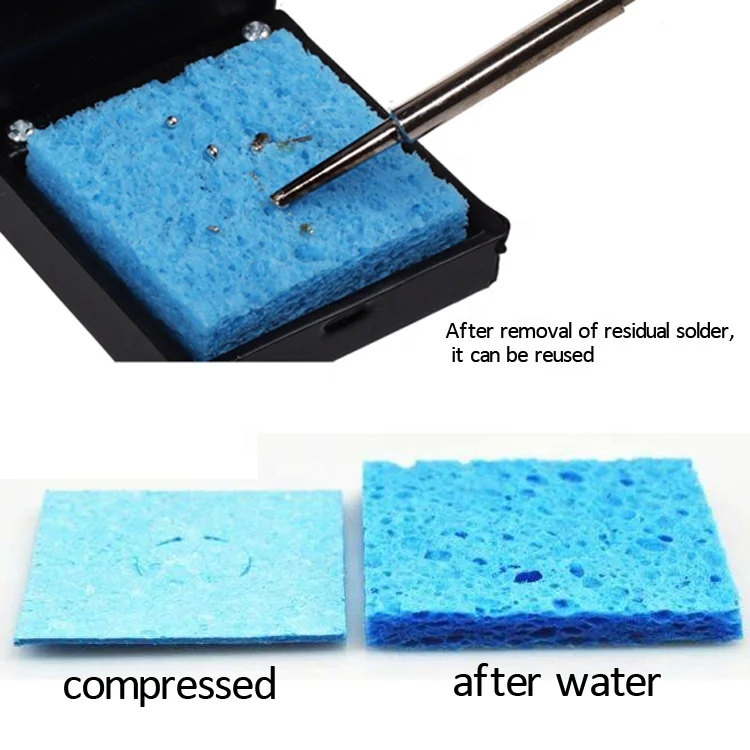 
Soldering Iron Tip Cleaning Sponge Iron 
