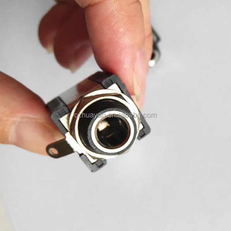 Audio stereo 9 PINS DC phone jack 1/4' jack with double switches//