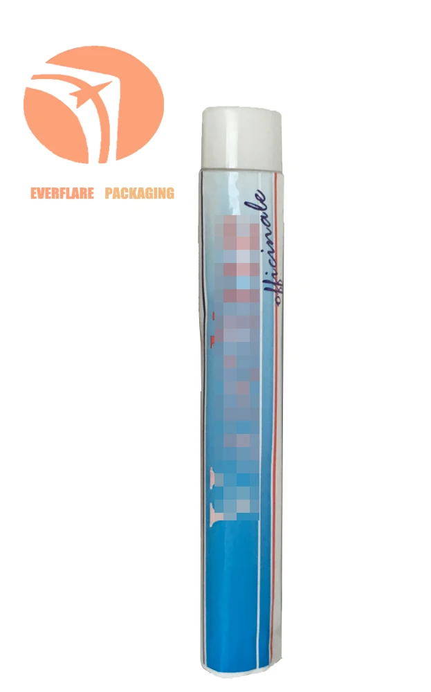 Proper price quality flexible assured collapsible aluminum toothpaste tube for bicycle frame