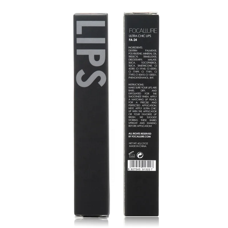 FOCALLURE самые модные косметические стойкие водостойкие матовые Жидкие помады для девушек импортный макияж оптом