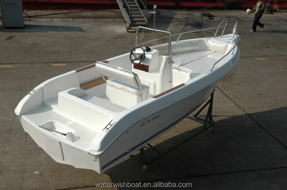 Waterwish Boat QD 18 OPEN FRP Motor Boat for sale