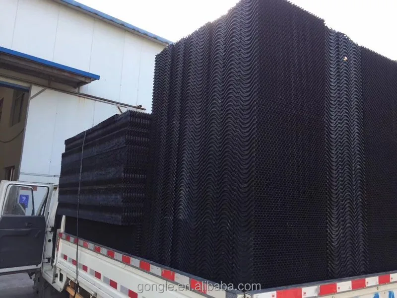 Оборудование для разведения животных из полиэтилена или ПВХ, пластиковая испарительная гребень для меда, охлаждающая подкладка для ячеек для птицефабрики/Теплицы