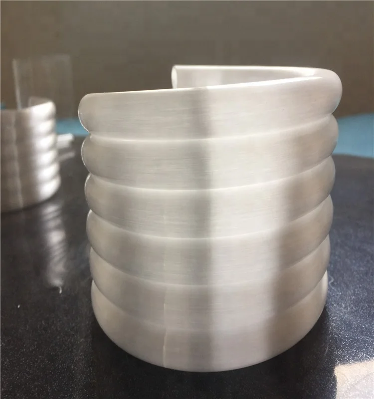 Fused spiral quartz glass tubing coil tube