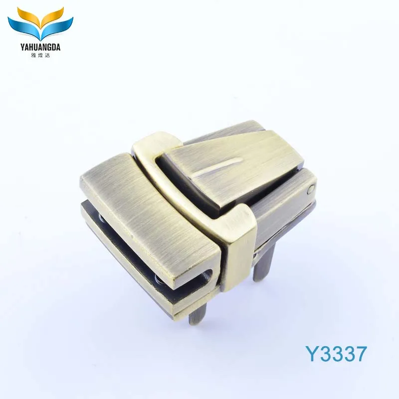 wholesale hight quality cheap metal bag press lock fitting for leather handbags/handbags/bags