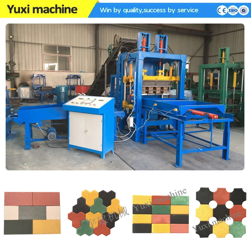 Compressed Interlocking Cement Block Machine To Make Concrete Brick Making Machine For Sale