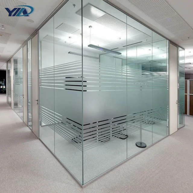 Glass wall partitions toughned glass wall price philippines