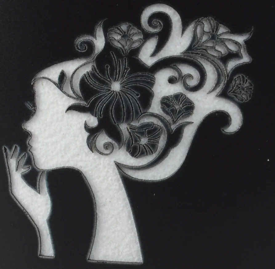 High speed co2 laser marking machine with CE for nonmetal wood leather