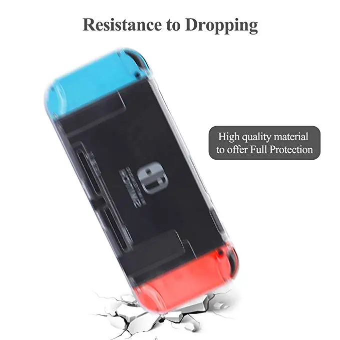 Dockable Case For Nintendo Switch,  Protective Accessories Cover Case For Nintendo Switch and Nintendo Switch Joy-Con