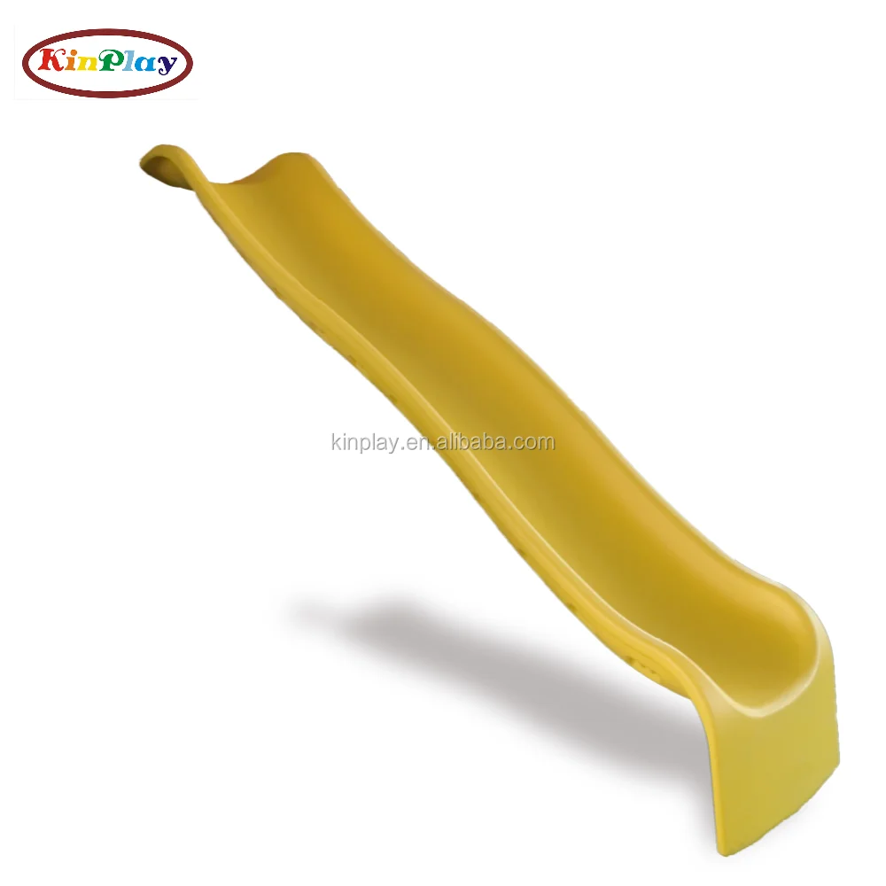 
KINPLAY BRAND Plastic Kids Slide Single wave slides accessories outdoor playground parts 
