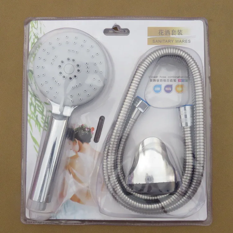 Ручная душевая головка с выключателем паузы воды, с кабелем 1,5 м душевой шланг и кронштейн для душа с переключателем, ручная ду