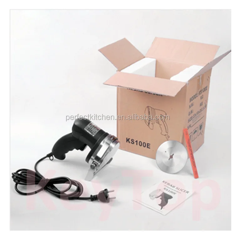 Automatic Doner Kebab Slicer with Power line /KS100E Shawarma Slicer