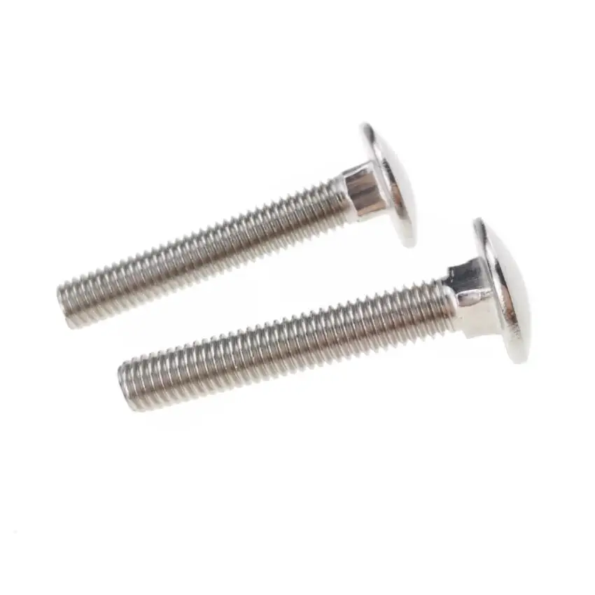 
M8 Stainless Steel Carriage Bolts Fastener for Wooden A2-70 