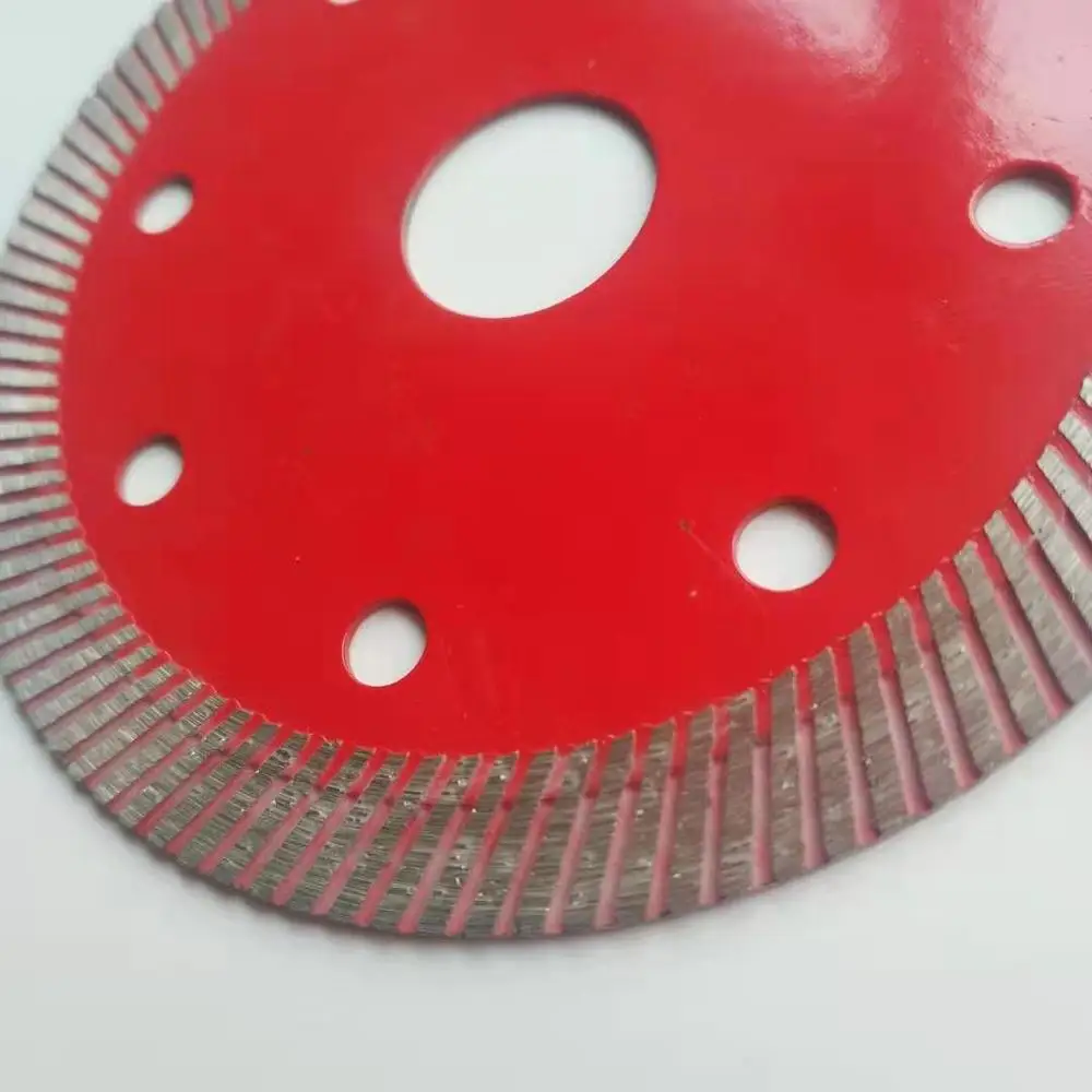 Turbo Segment Ultra Hard Materials hot press Diamond Cutting Disc saw blade to cut ceramic floor tile tools
