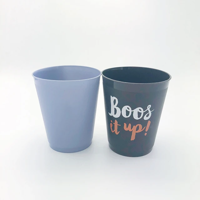 Fashionable Customize Printing Personal Logo And Color Free Sample BPA Free Tube Cup