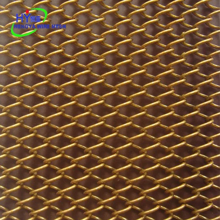 Stainless/ Copper/ Aluminum Decorative Metal Chain Mesh Curtain