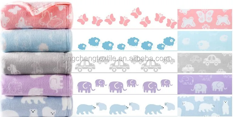 New style hot sale 100%polyester printed super soft flannel fleece blanket