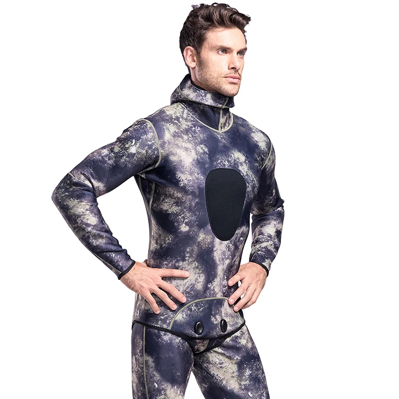 Wholesale custom made 3mm neoprene men fullbody lifurious surfing spearfishing wetsuits