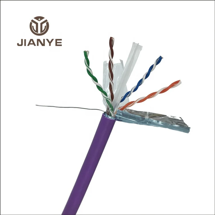  manufacture OEM lan network cables roll cat6 4pr 23AWG schneider utp/sftp cabo de rede for Internet CCTV security