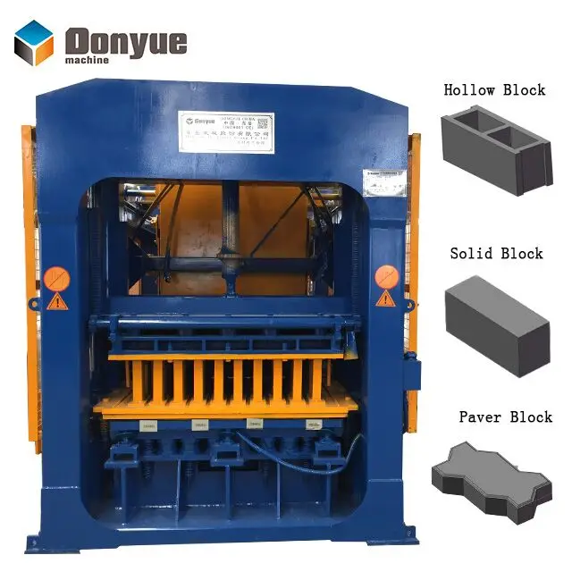Best selling in alibaba QT4-15 video de fabrica de ladrillo price brick block machine in pakistan