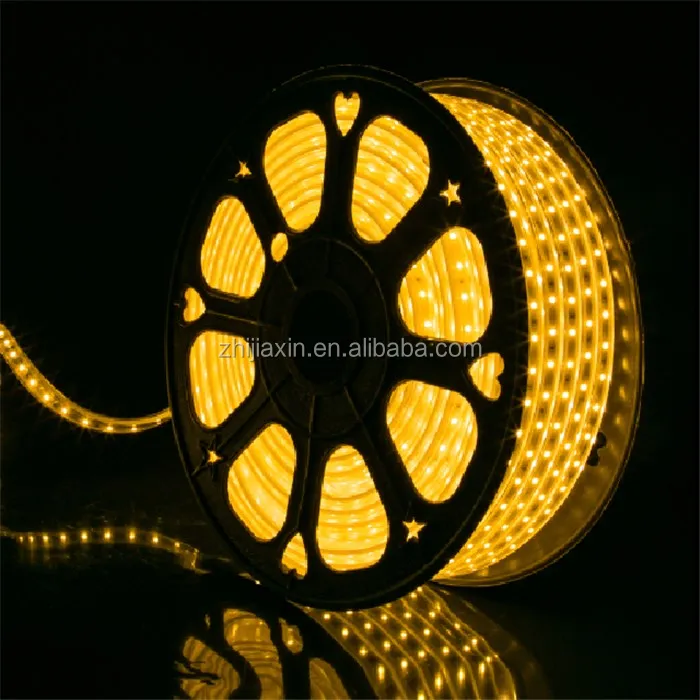 AC Power 110V 220V 120 Leds SMD2835 Flexible Tape Light Waterproof Led Strip Lights for Hotel Home Office Decoration Lighting
