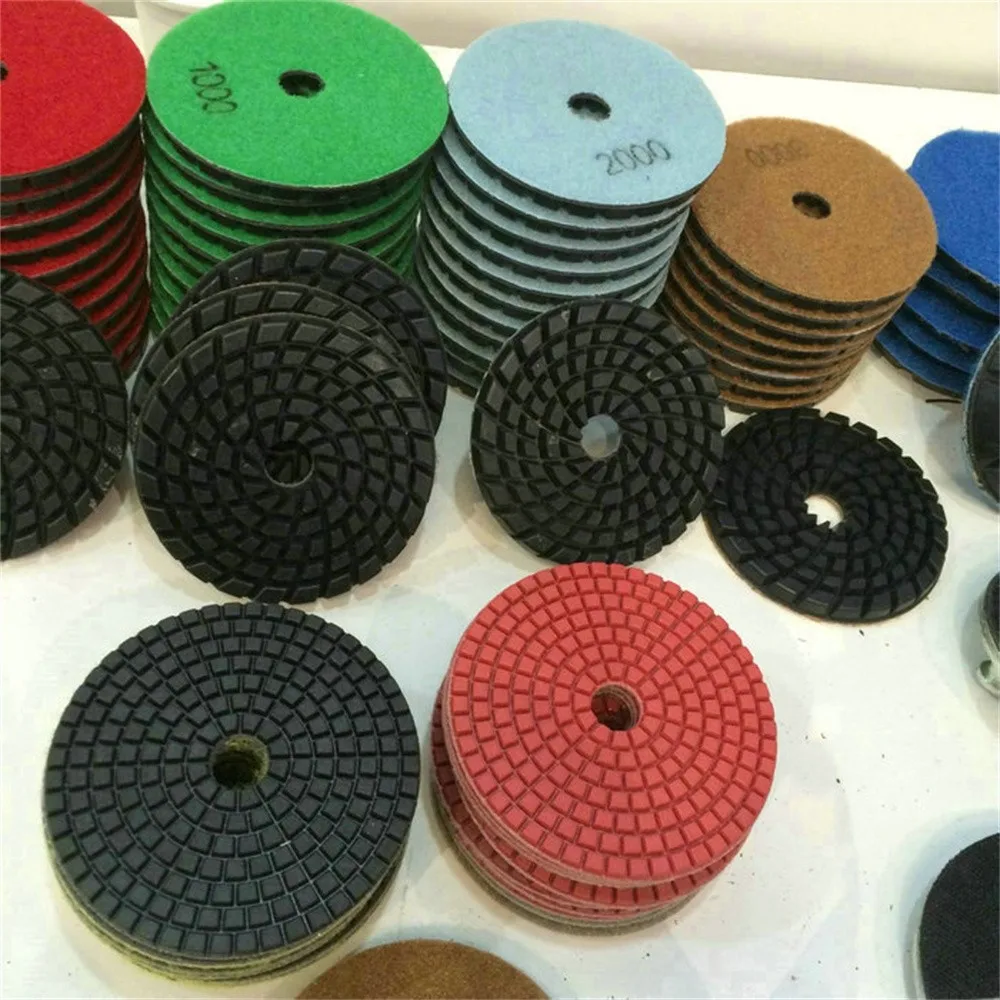 Portable small concrete marble floor polishing machine