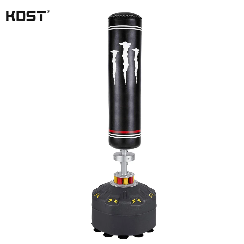 
logo custom hot sell fitness equipment heavy boxing training bags free standing kickboxing body punching bag 