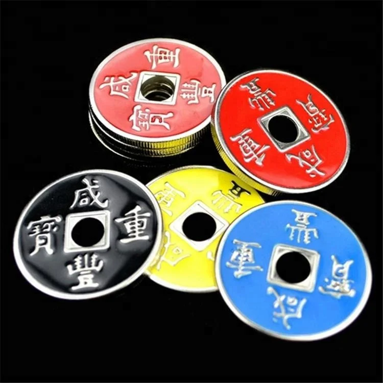 Custom Wholesale Chinese Coin Suit Magician Magic Props Chinese Coin