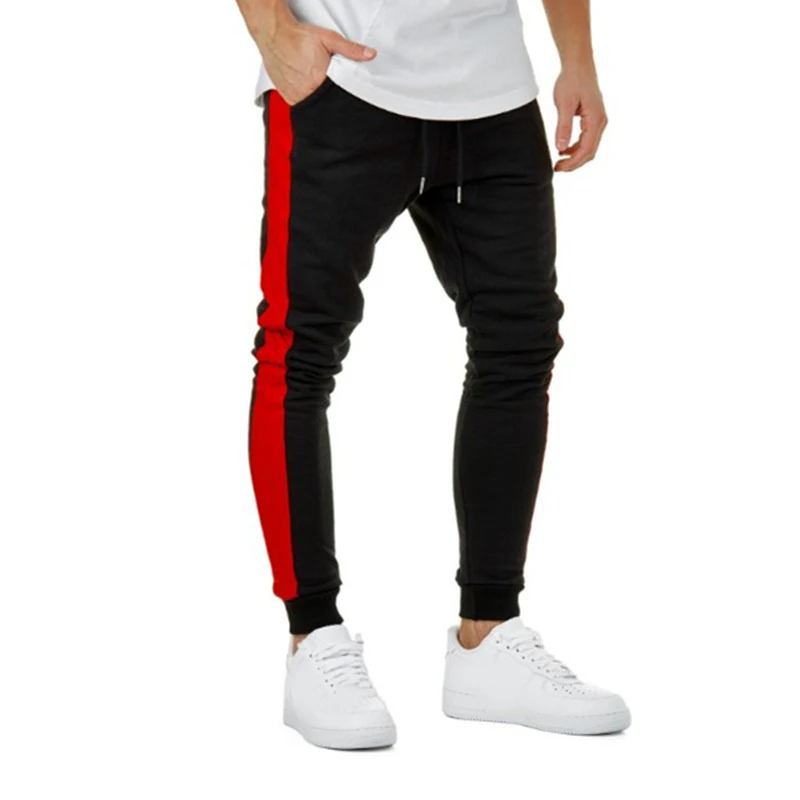 cheap hot sale top quality t Polyester apered hip hop mens slim fit sweatpants