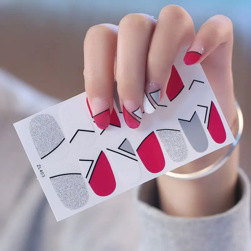 2023 new Nail stickers printer 3D nails rhinestone nail stickers