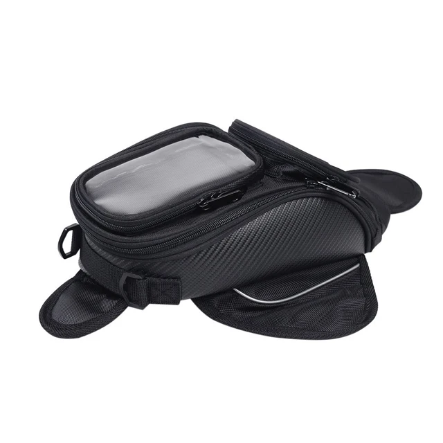 Wholesale Universal Waterproof Oxford Saddle Black Motorcycle Tank Bag