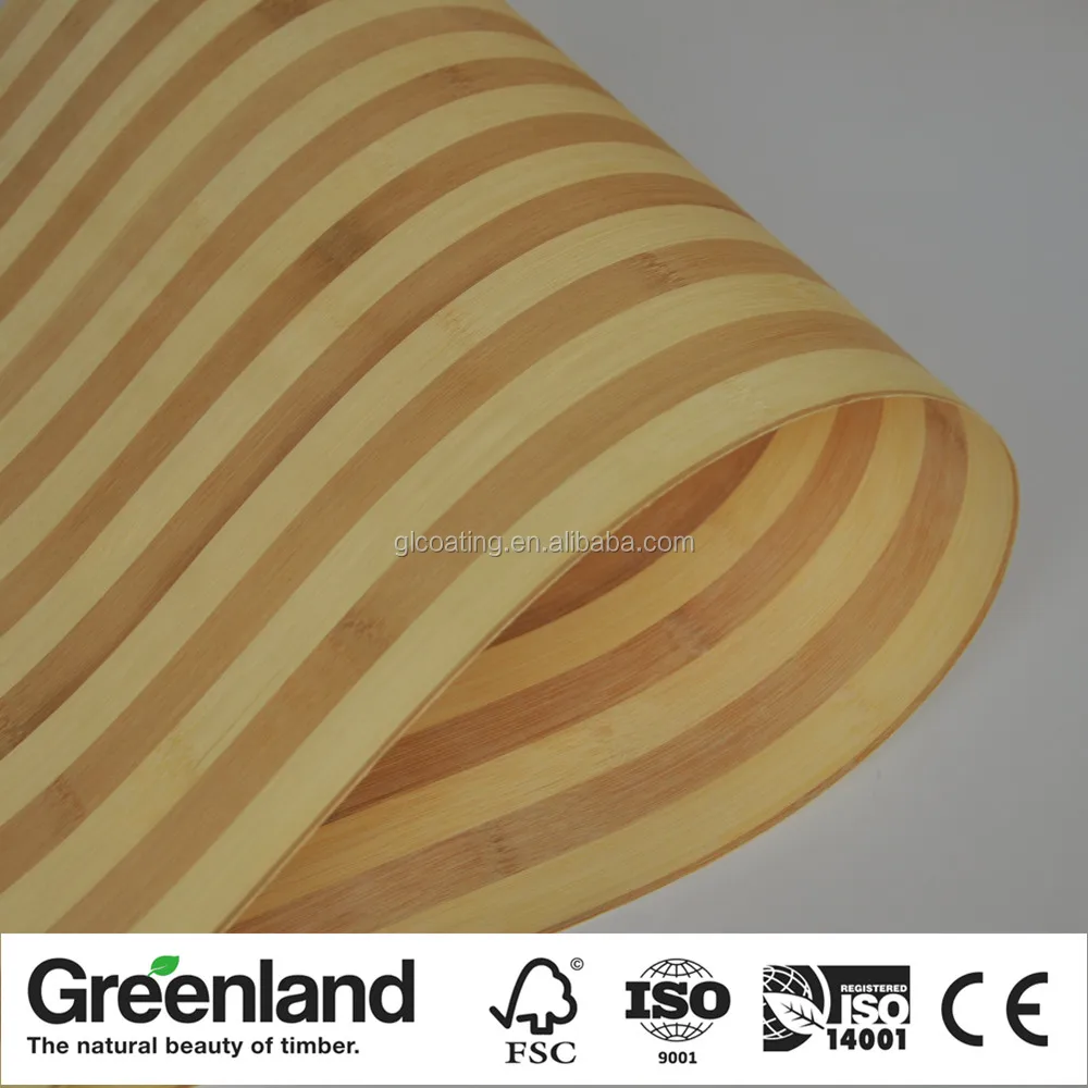 
Natural Wood Woven and Strand Bamboo Veneer Sheets for Skateboards Longboards 