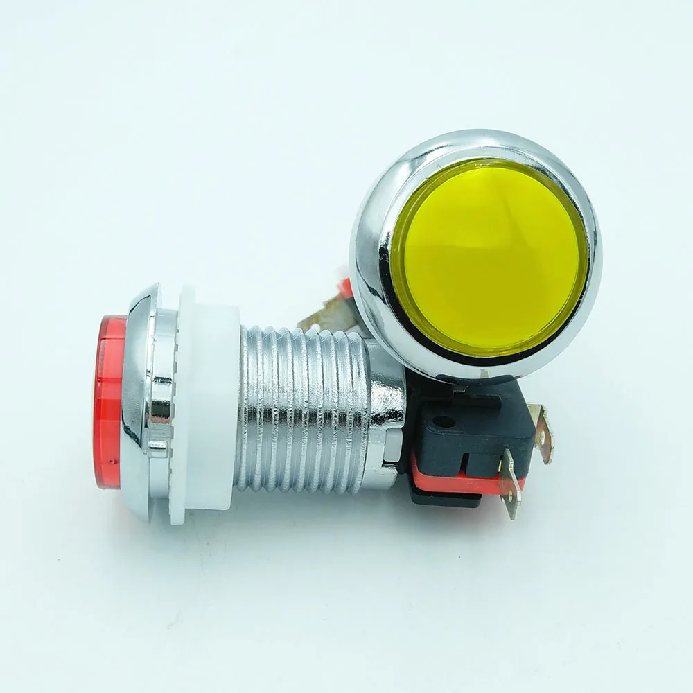 Wholesale Arcade Game Machine Round Game Push Button Arcade Lighted Push Button For Game Machine