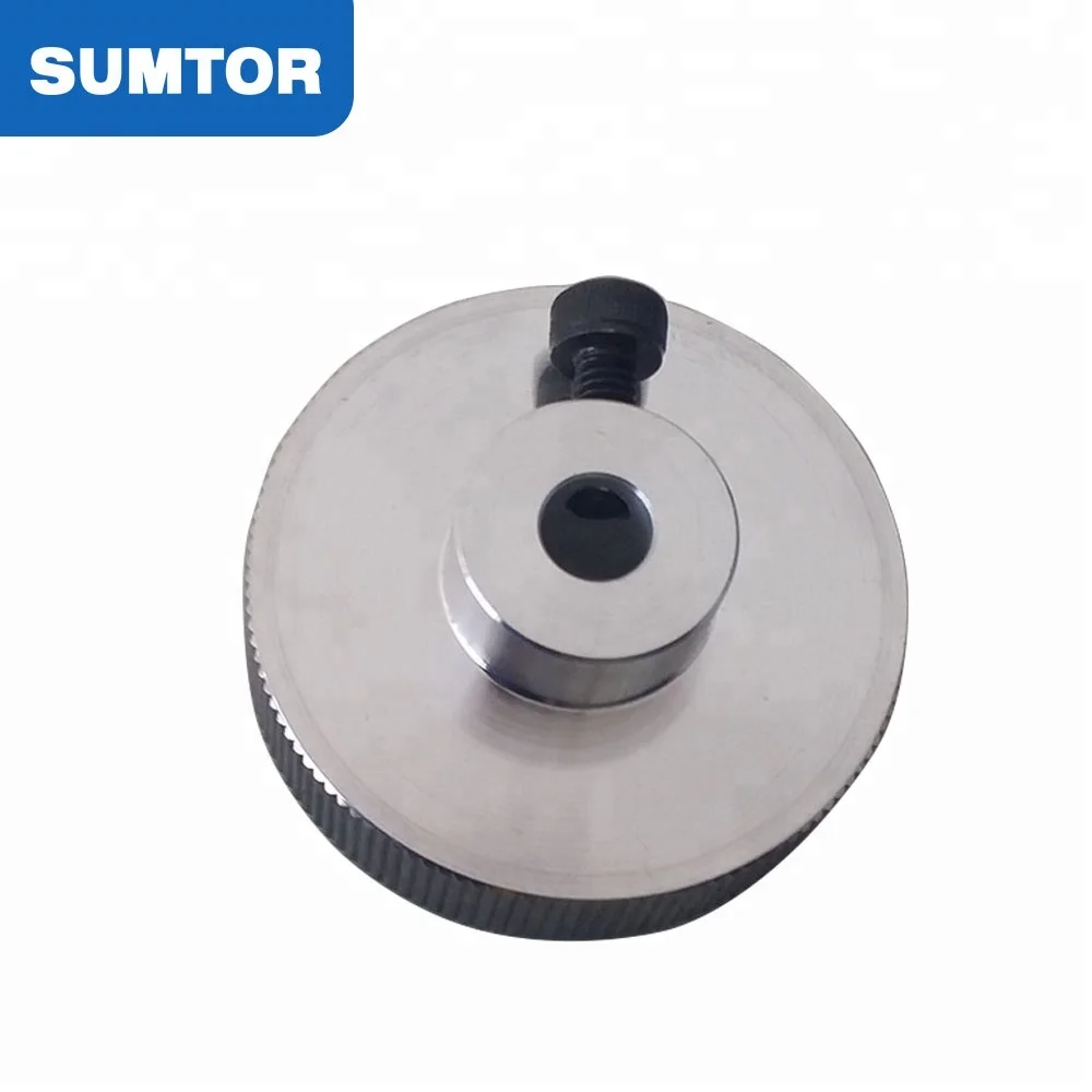 Детали двигателя, ручное колесо из алюминиевого сплава для шагового двигателя nema 23