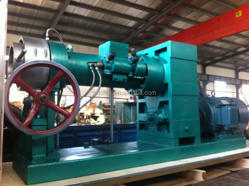 Excellent Recycled Tyre Tread Rubber Strainer Extruder Machinery / Filtering Machine for rubber filter