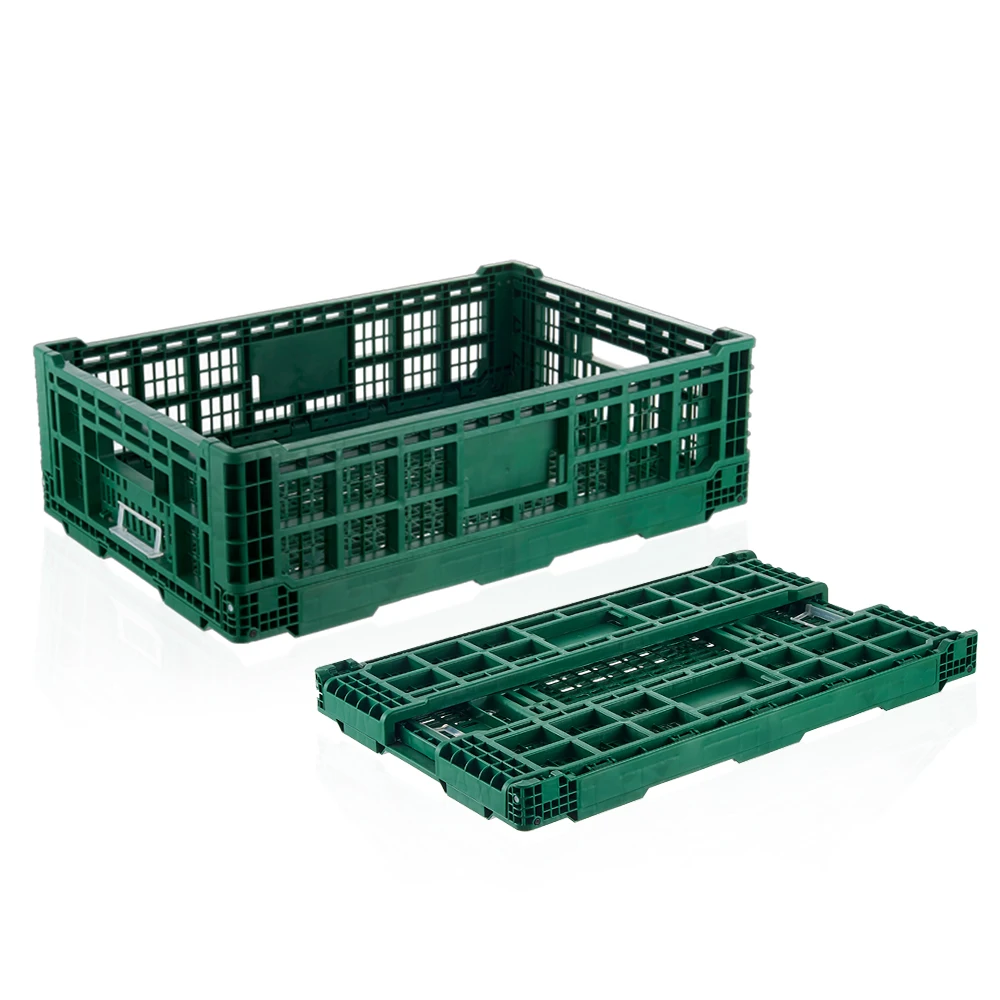 
Cheap wholesale collapsable plastic crates for tomatoes grapes 