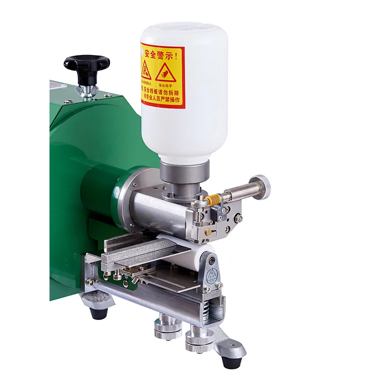 
High Efficiency 100mm speed-adjustable Sealed speed regulating gluing machine 
