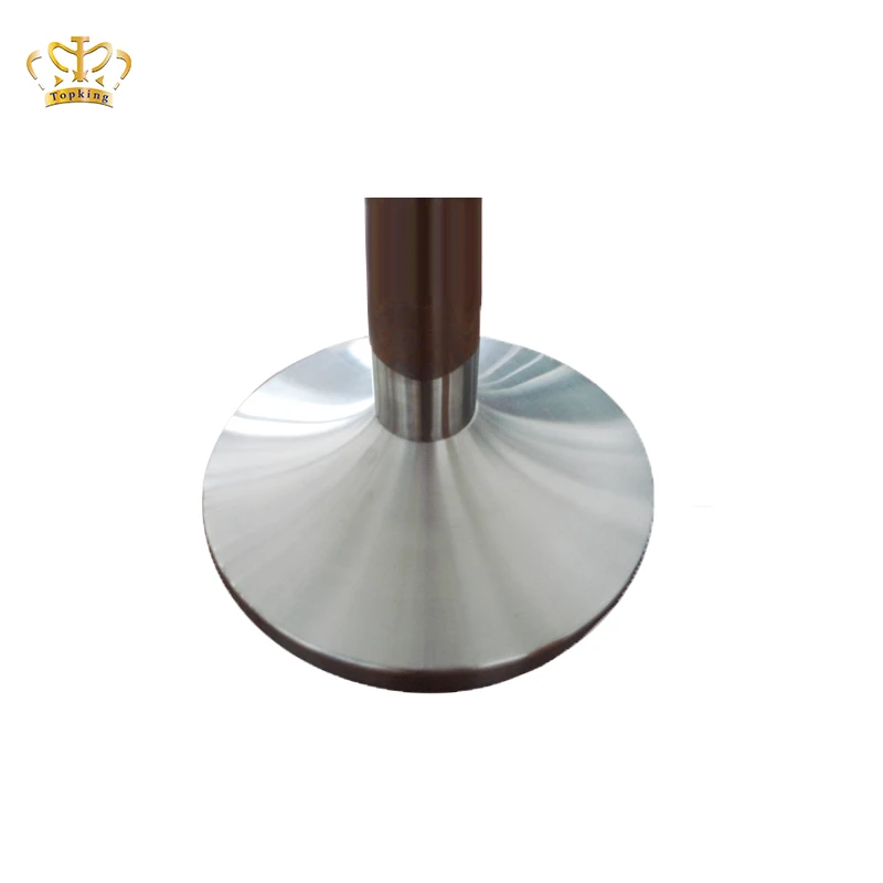 Eco-friendlyoutdoor black retractable belt queue barrier