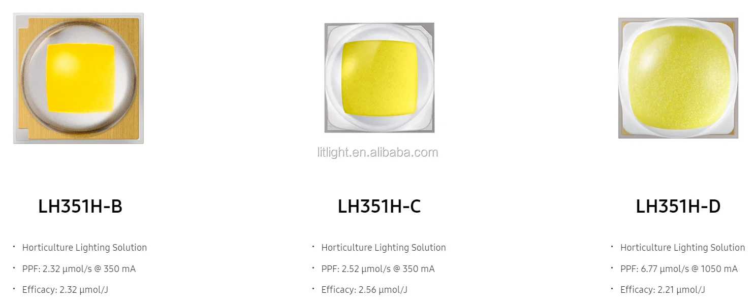 High Power 1W 2W 3W 4W 5W 6W CCT 2700K 3000K 3500K 4000K 5000K 5700K 6500K LH351 Original Samsung 3535 Smd Led Chip LH351C