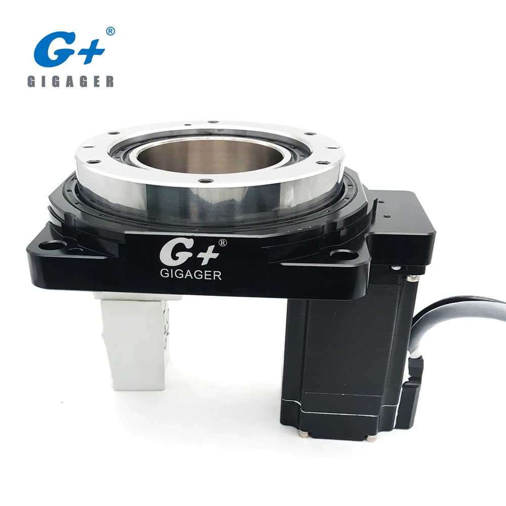 GSN130-18K-CS Closed Loop Stepper Motor Hollow Rotary Actuator Precision Indexing Table with Planetary Reducer